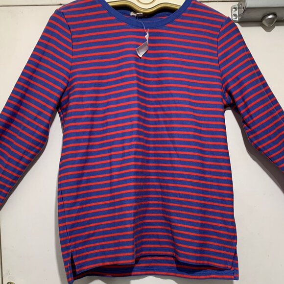 NEW VINTAGE GAP LONG SLEEVE MIDWEIGHT STRIPE T-SHIRTS SIZE S - Picture 2 of 10